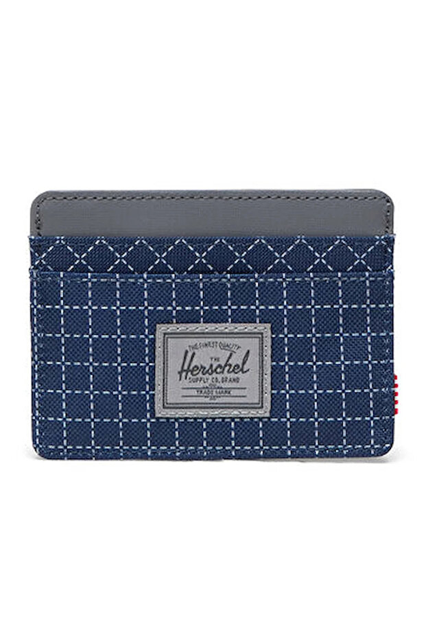 Charlie Unisex Navy Blue Rfid Protected Card Holder 30065-07781-Os