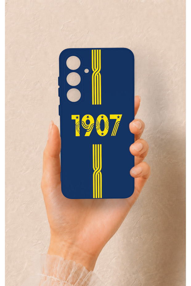 Samsung S24Fe Compatible 1907 Belt Patterned Silicone Case