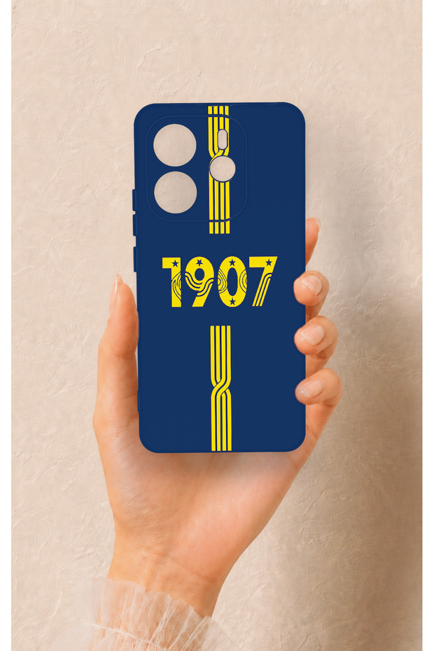 غطاء سيليكون بنمط حزام 1907 متوافق مع هاتف Redmi Note 14 4G