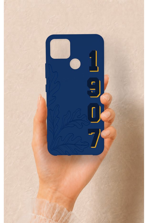 Realme C25 Compatible 1907 Palamut Patterned Silicone Case