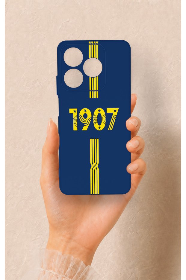 Realme C63 Compatible 1907 Belt Patterned Silicone Case