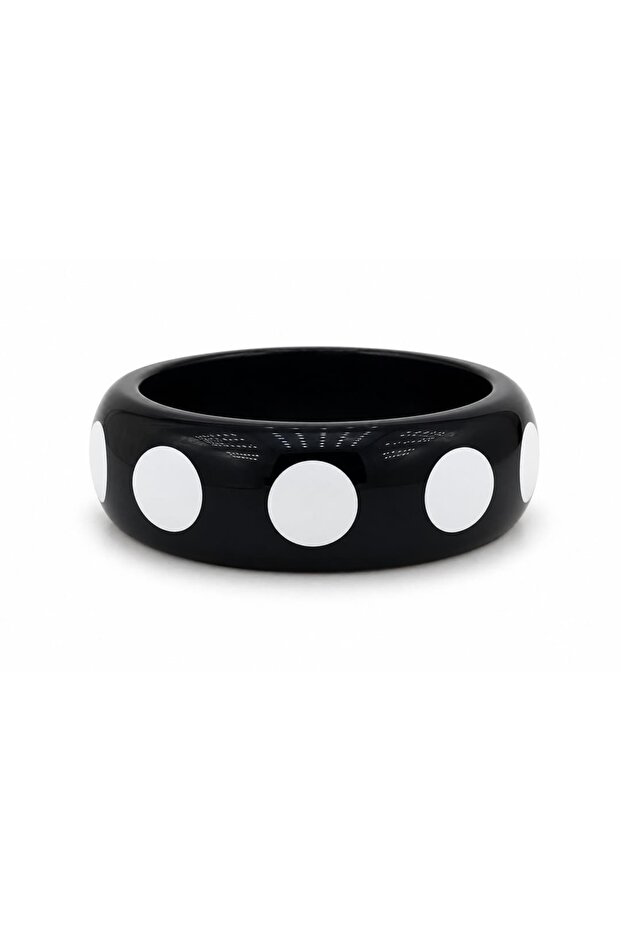 Polka Dot Bone Bracelet