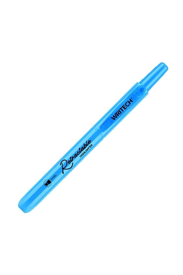 W-805S Press-On Highlighter Neon Blue