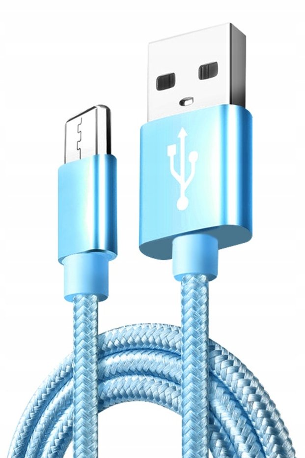 Cablu de încărcare rapidă MICRO USB kb1_BLUE