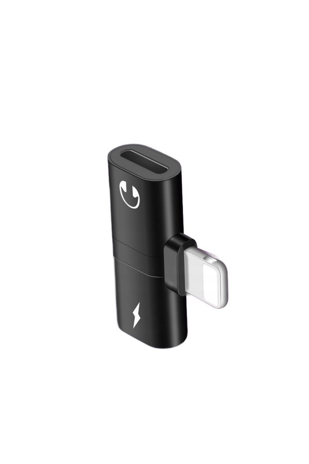ADAPTOR SPLITTER PENTRU APPLE IPHONE adr3_BLACK