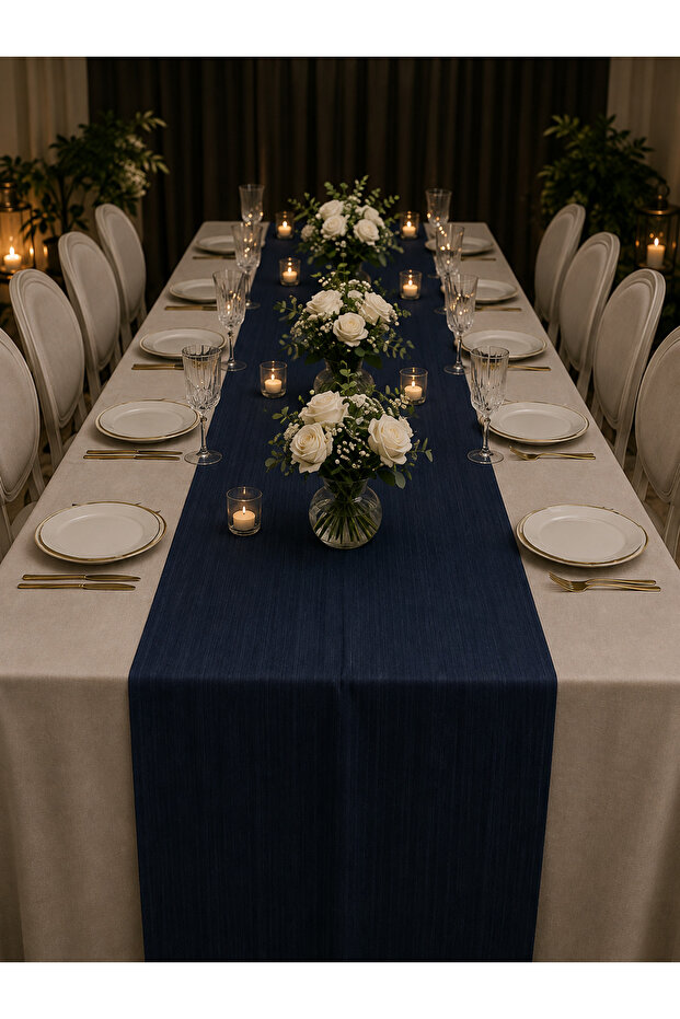 Chiffon Runner, Special Occasion, Celebration, Organization Tablecloth 75*190 cm (1 Piece)