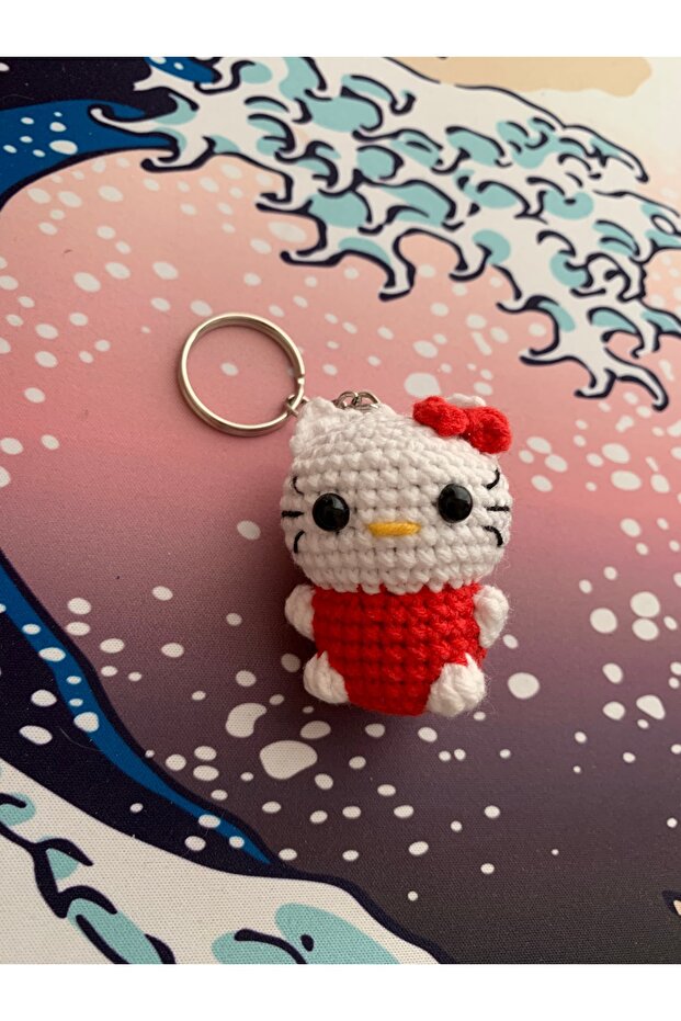 Cheerup Amigurumi Hello Kitty Keychain&Bag Charm