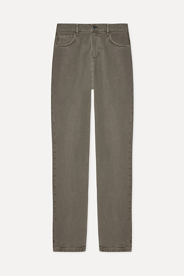 Men's Mink Color Loose Fit Trousers