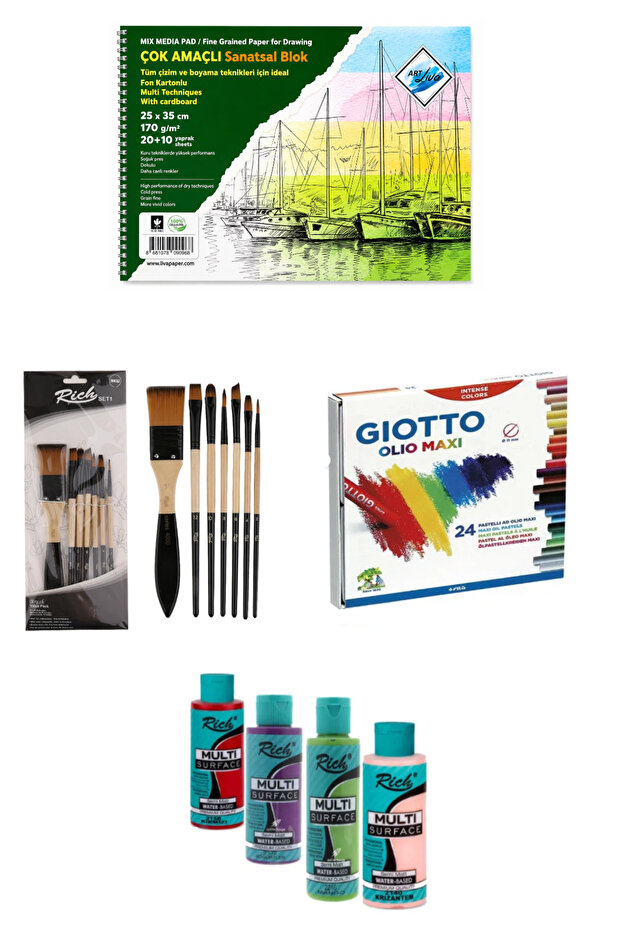 Artistic School Supplies Set 7