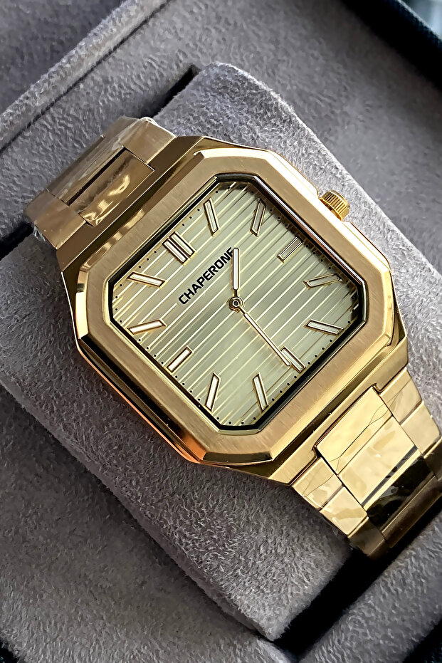 Original Men's Wristwatch Waterproof Steel Band Gift with Box