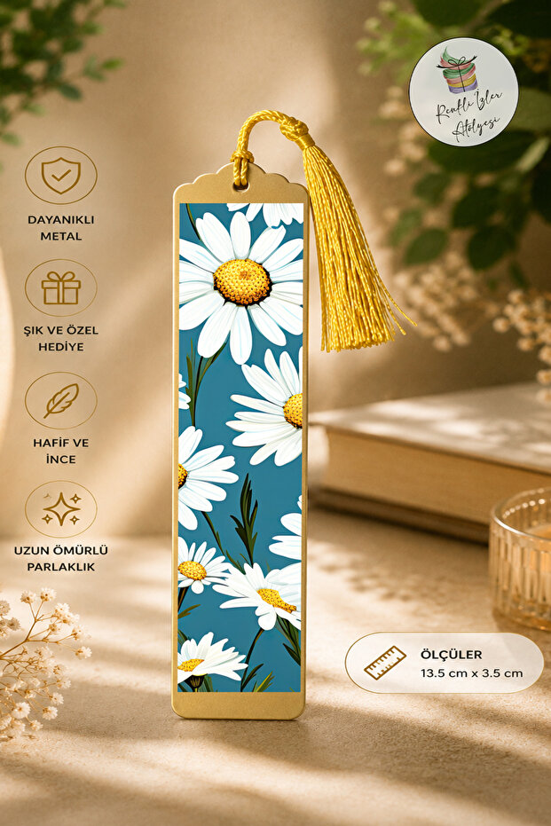Artistic Design Metal Bookmark