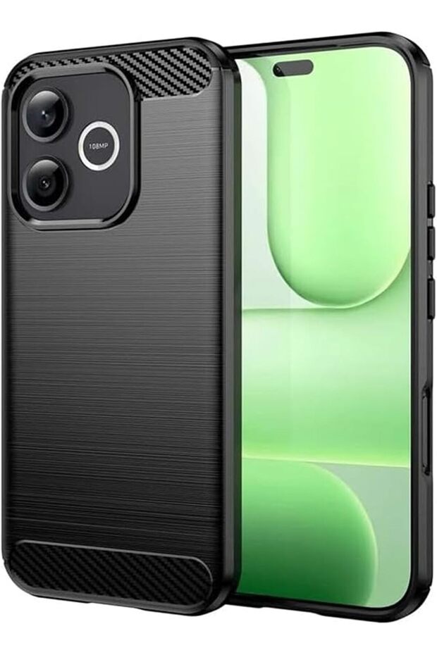 Compatible Case for Honor 600 Lite 5g 5g, Carbon Fiber and Polyurethane Protective Soft Case