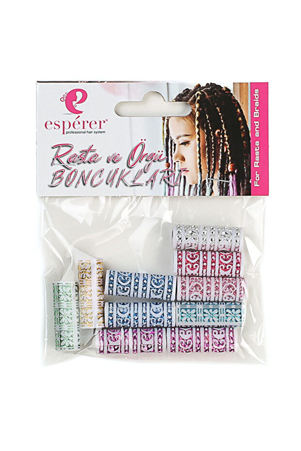 Rasta and Braiding Beads / Ob18