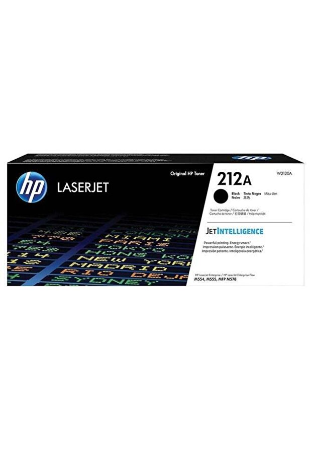 212A Black Original LaserJet Toner Cartridge (W2120A) Black