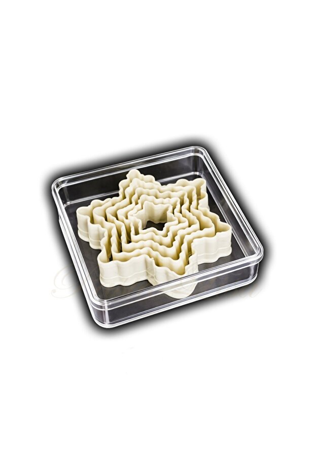 Volovan Set Plastic Cardboard Flat 5 Pieces