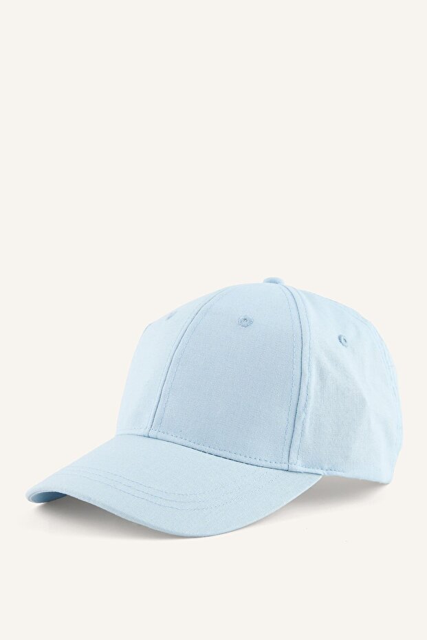 Men's Basic Linen Blend Claret Red Cap Hat H5923Ax26Sm
