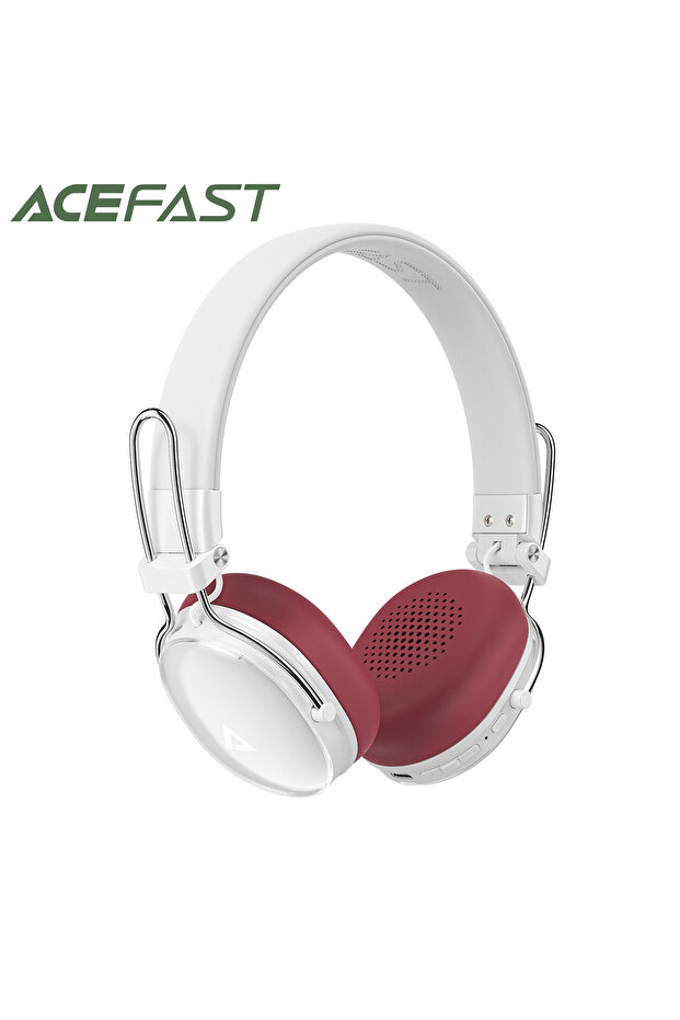 Hybrid Noise-Cancelling Headphones with Replaceable Colored Ear Pads, HiFi Wireless Headphones, 30mm Speaker, 35 dB
