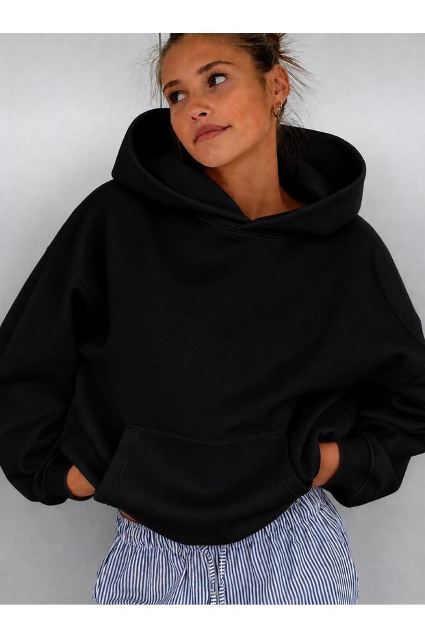 KAPÜŞONLU SWEATSHİRT