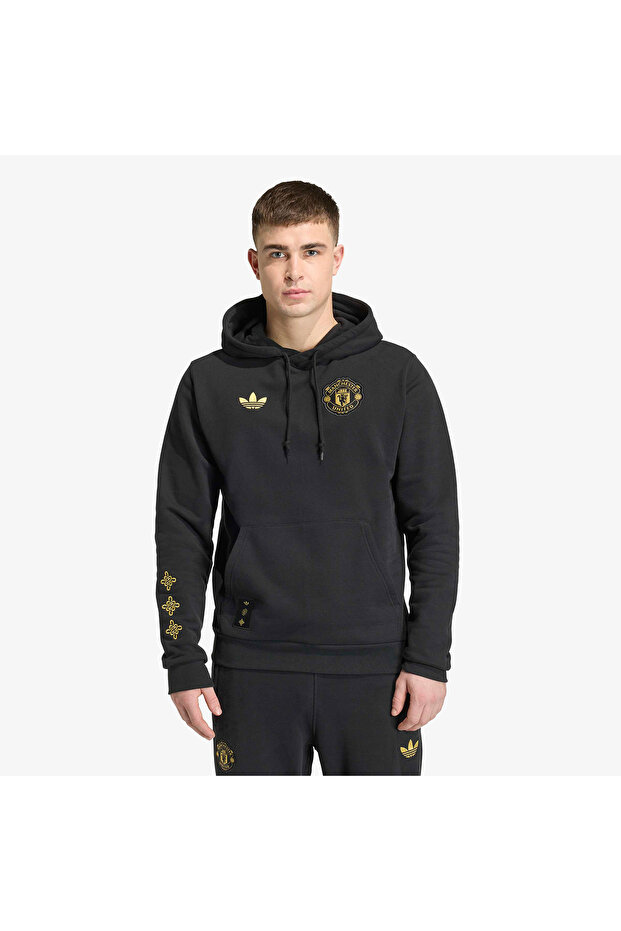 Manchester United Fc Men's Black Sweatshirt