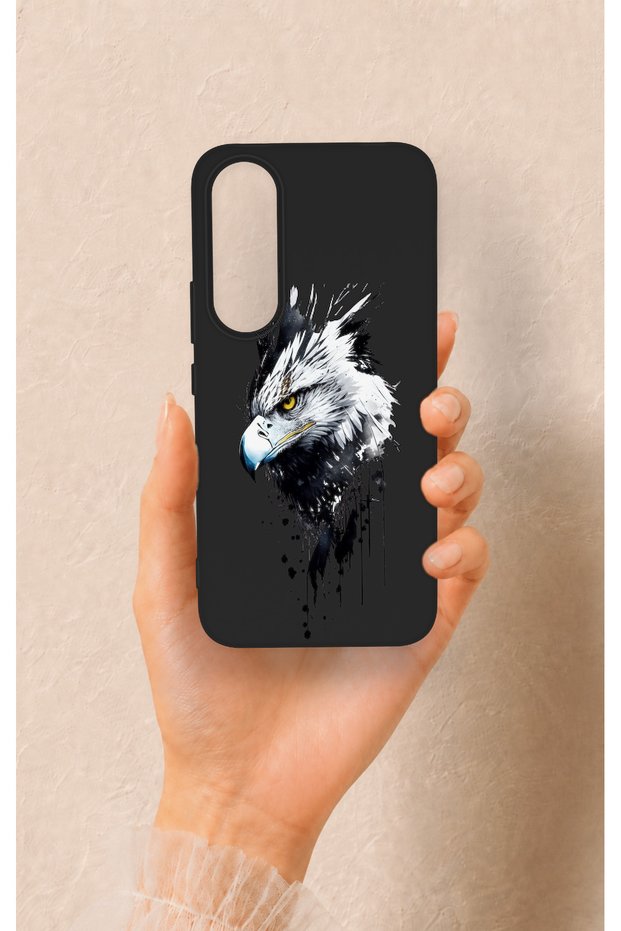 Vivo V70 Fe 5g Compatible Bald Eagle Patterned Silicone Case