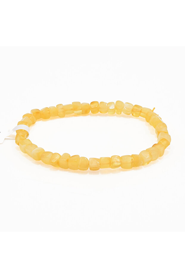 Baltic Amber Bracelet – Small Barrel Beads 3.5g