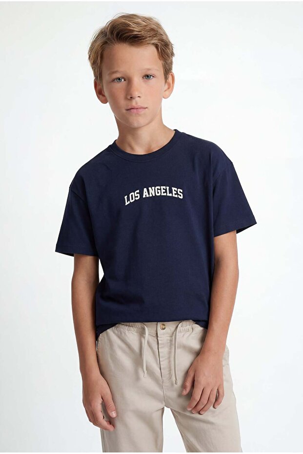 Boy's Crew Neck Oversize T-Shirt