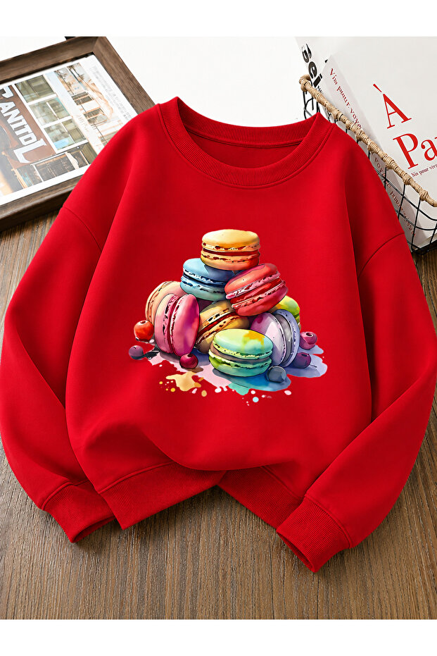 Children's Crew Neck Printed Sweatshirt