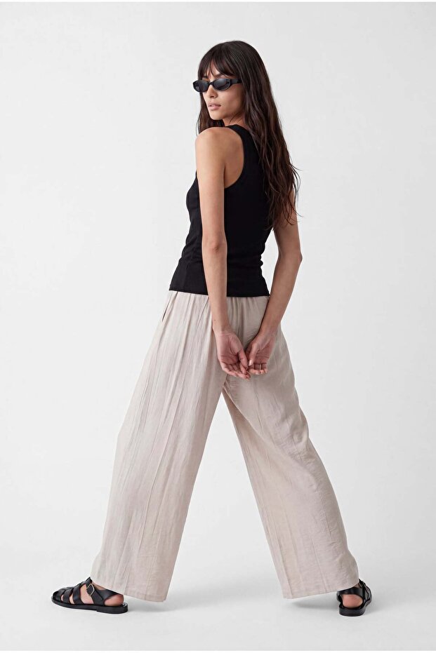 Women's Wide Leg Trousers