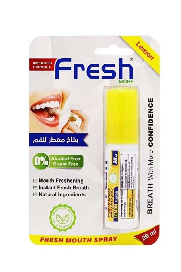More Mouth Spray Card Lemon 20ml