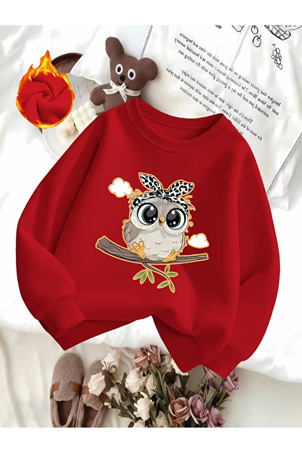 Children's Crew Neck Printed Sweatshirt