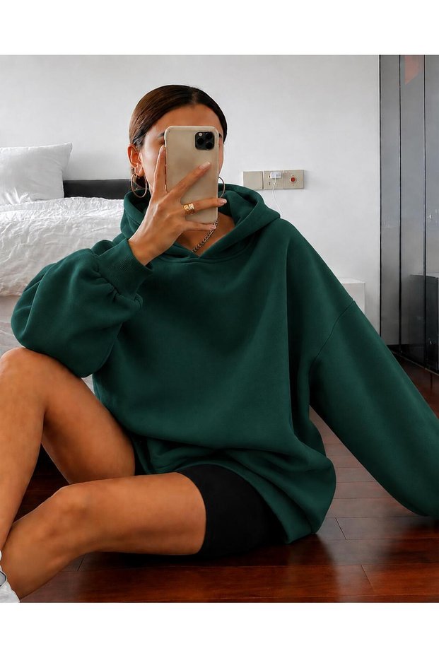 KAPÜŞONLU SWEATSHİRT