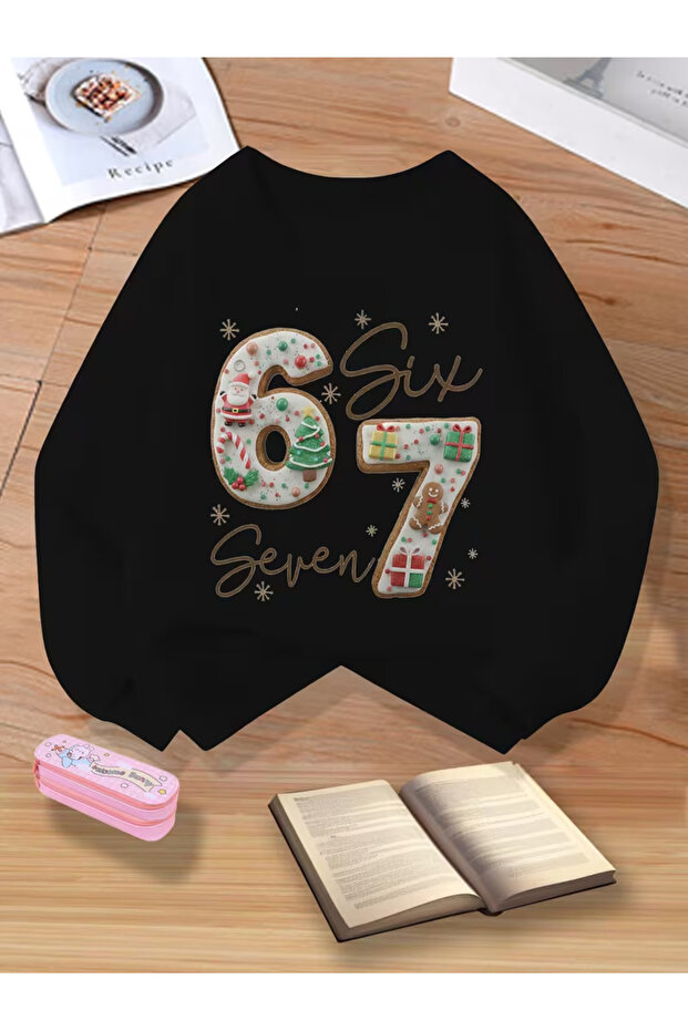 Children's Crew Neck Printed Sweatshirt
