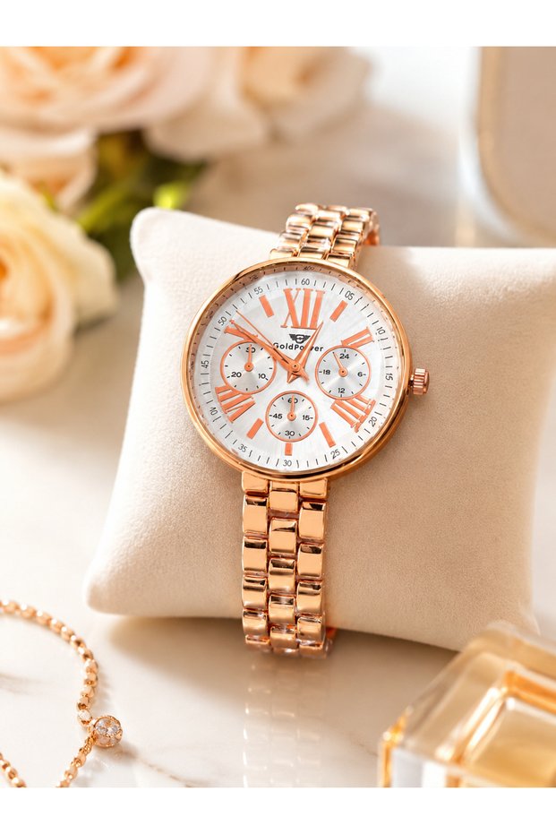 Roman Numeral Detailed Women's Wristwatch