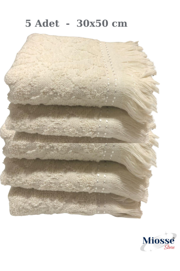 Miosse Store Kitchen Towels, Hand and Face Cloths, and Cleaning Cloths Set of 5