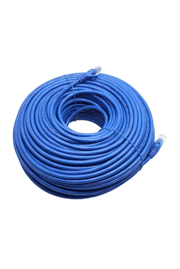 Cat6 Internet Network Cable Rj45 Ethernet Cable Blue Cable 50m