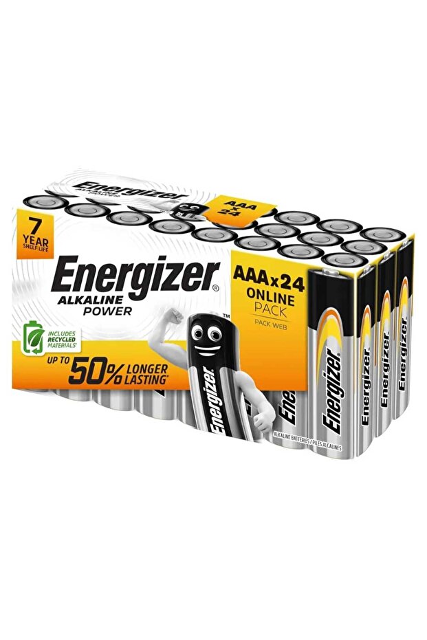 ALKALINE POWER AAA 24 Batteries FAMILY PACK 1.5V
