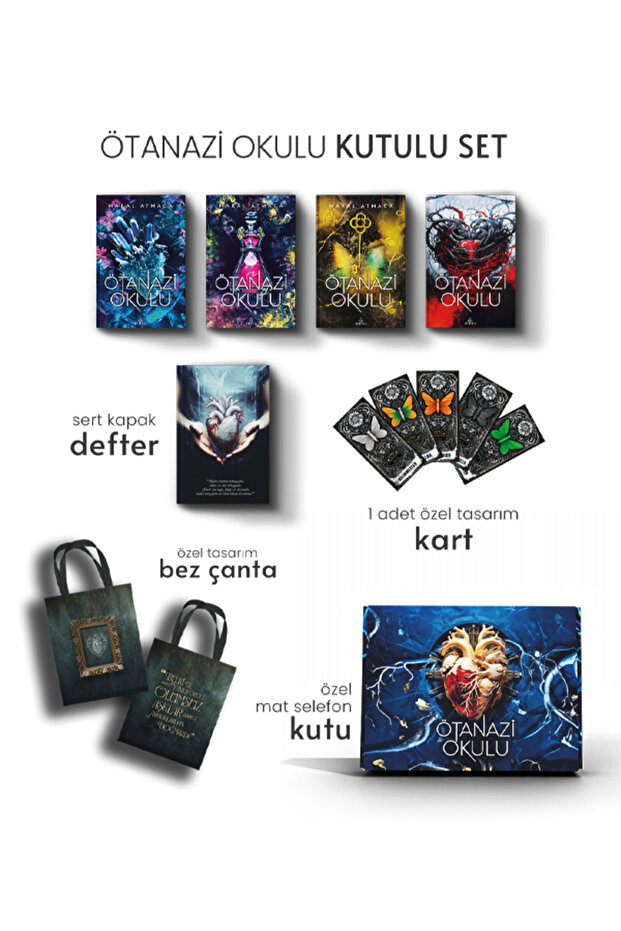 Set - ÖTANAZİ OKULU SERİSİ (4 Books) - Paperback