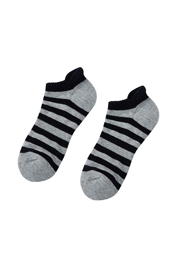 Essentials Unisex 2-Pack Patterned Ped Socks