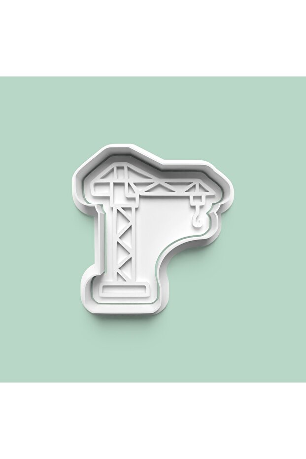 Construction Tower Crane Cookie Mold and Sugar Dough Mold 1003-3
