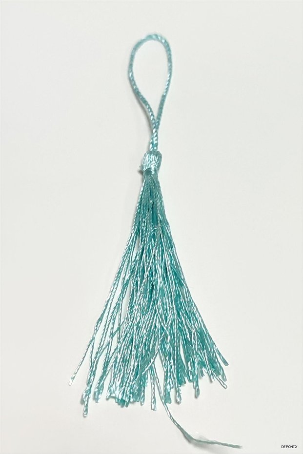 Dpmix-Hb 1 Piece Cotton Tassel 14 (215505) cm Turquoise