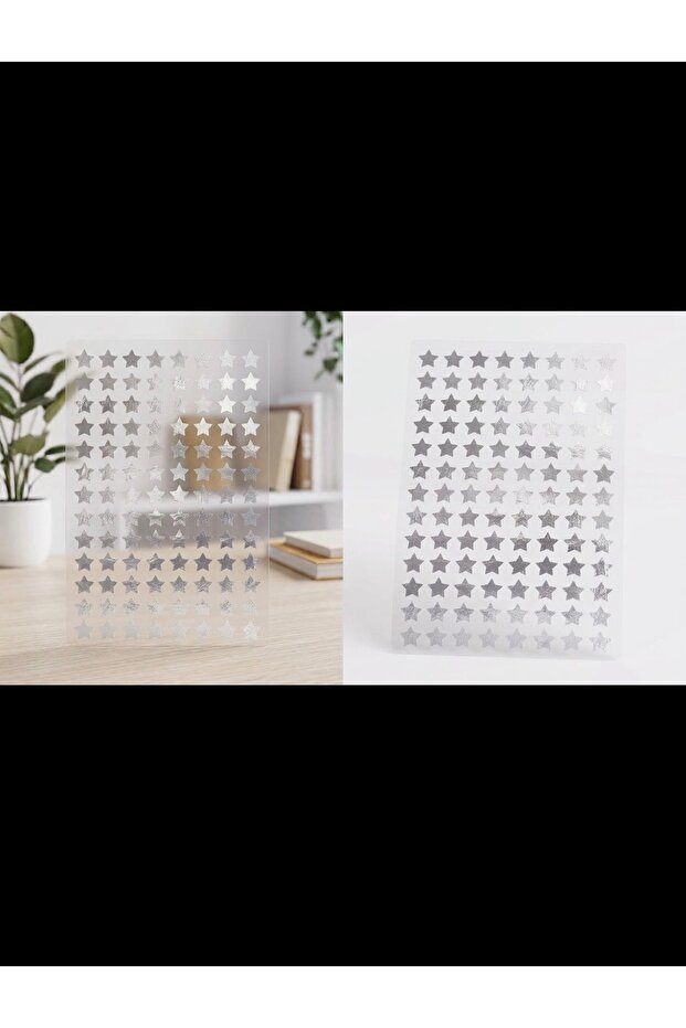 200 Pieces of 1 cm Star Stickers Foil Cut Waterproof Multi-Purpose