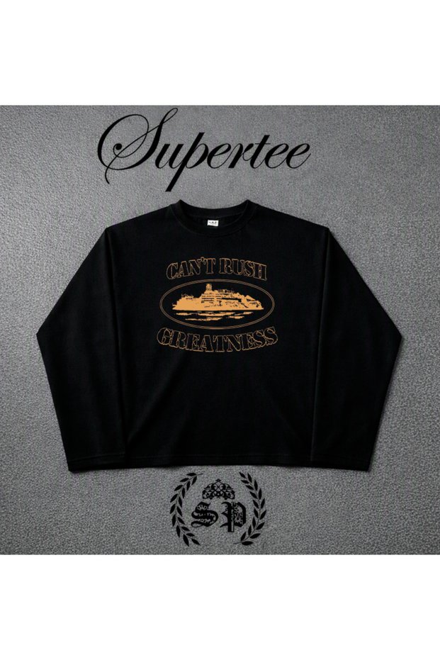 Long Sleeve Models Vintage Y2K Tatto Top 10 Trend Series Printed Tshirt