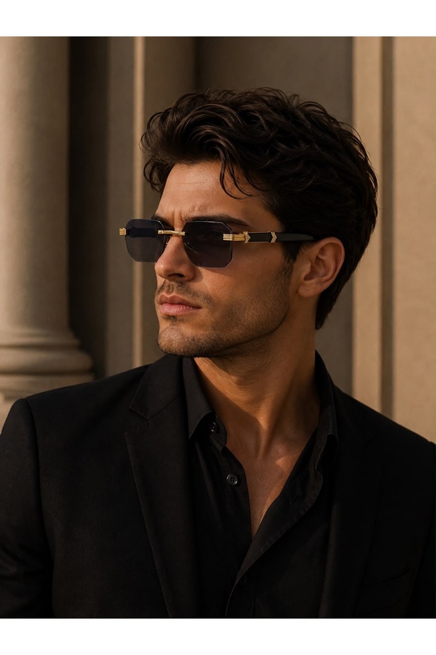 Frameless Premium Men's Sunglasses Unisex