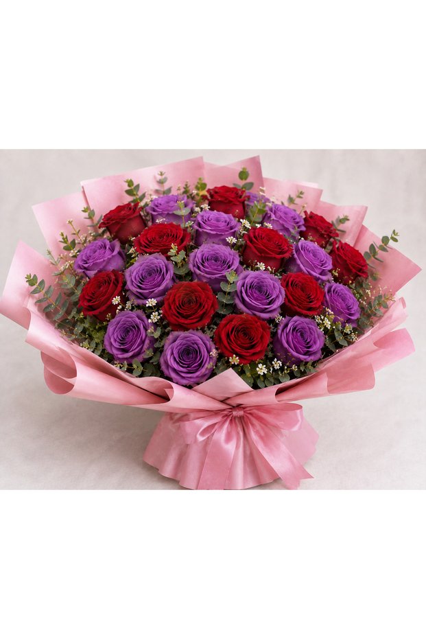 13Purpal10RedRoseBq