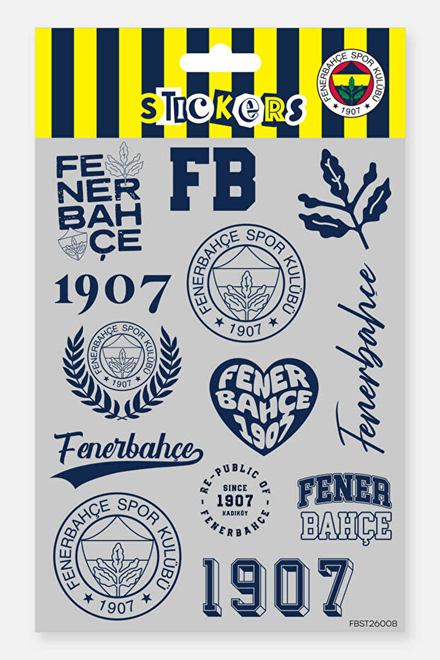 Sticker Set Gray Navy Blue - Licensed Original