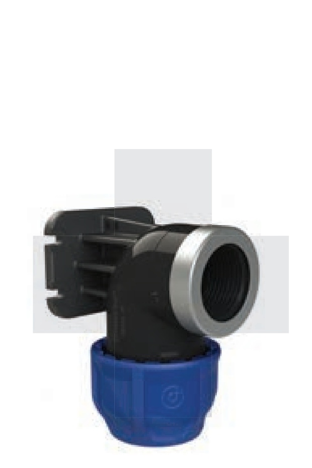 Coupling Wall Supported Female Elbow 40*11/4