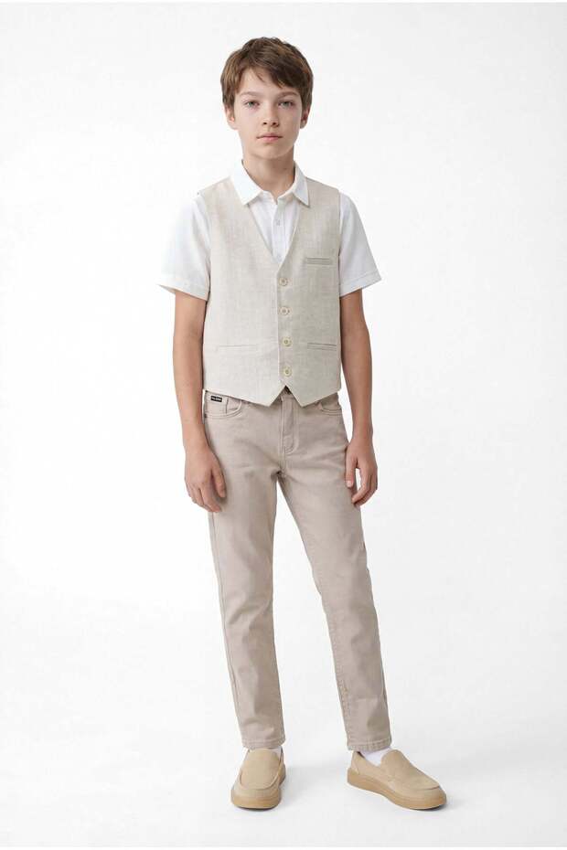 Boy's Vest Trousers 2 Piece Set