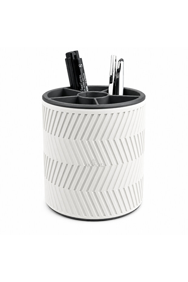 2-Piece Pen Holder Set – Desktop Pen Organizer – Multi-Compartment Pen Holder and Stationery Organizer