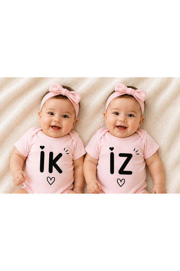 Twin Baby Twin Baby Bodysuit Set of 2