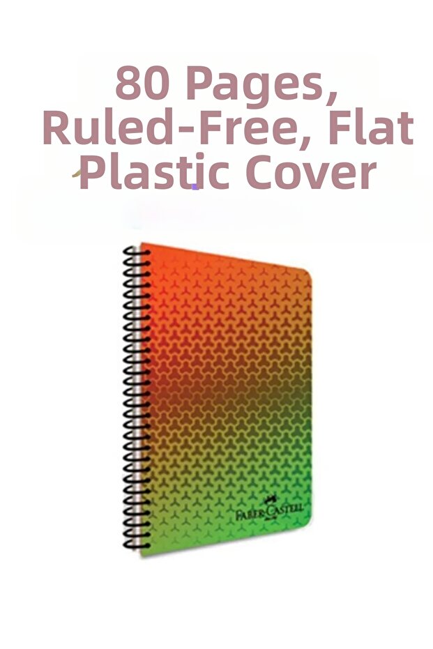 Smoothie Faber Defter Lineless, 80 Sheets, A4, Pp Cover